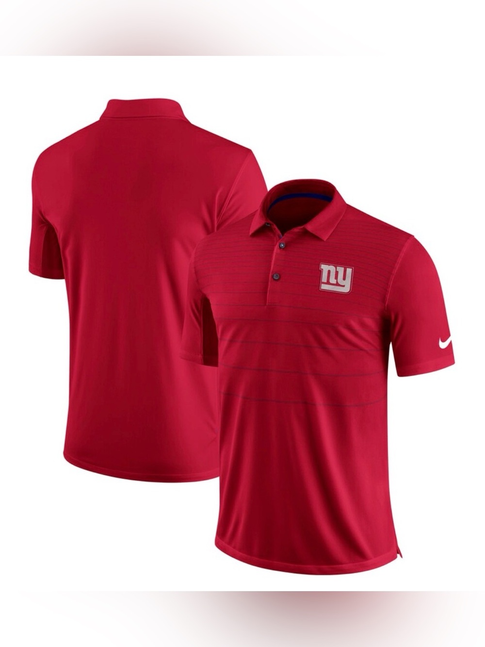 Men's Nike Red New York Giants Sideline Polo. NWT